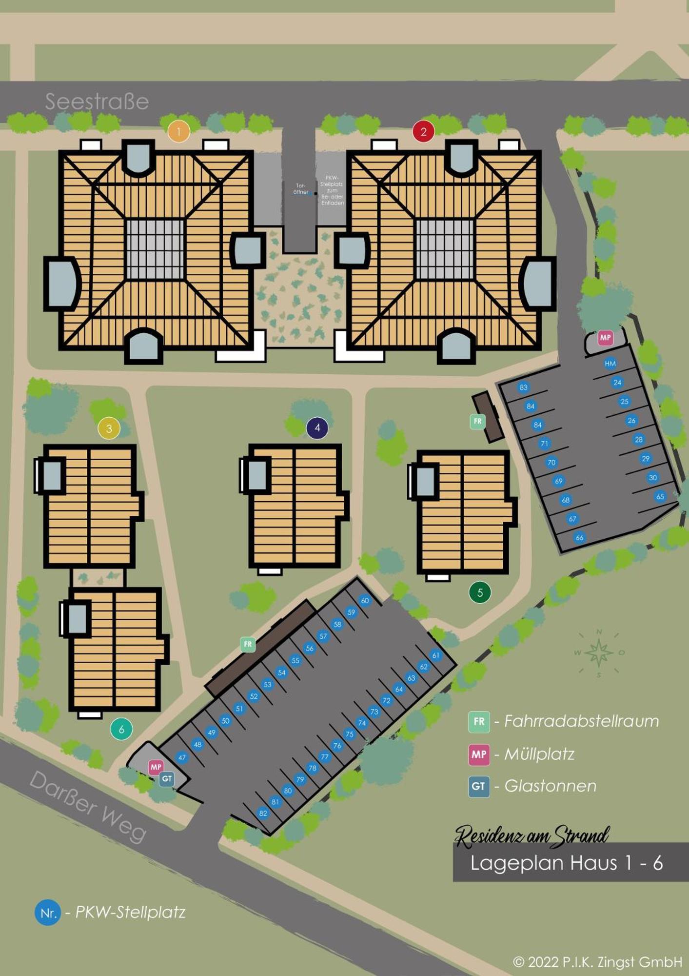 Residenz Am Strand Wohnung 3-54 Zingst Exteriér fotografie